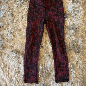 Lululemon patterned leggings